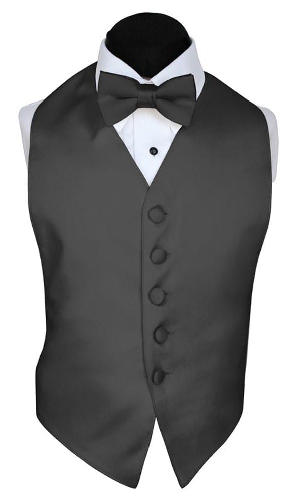 Backless Tuxedo Vest - Black – Fine Tuxedos