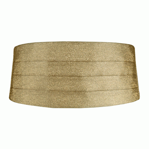 Gold or Silver Metallic Lame Shiny Cummerbund for Men or Boys - Tuxedos ...