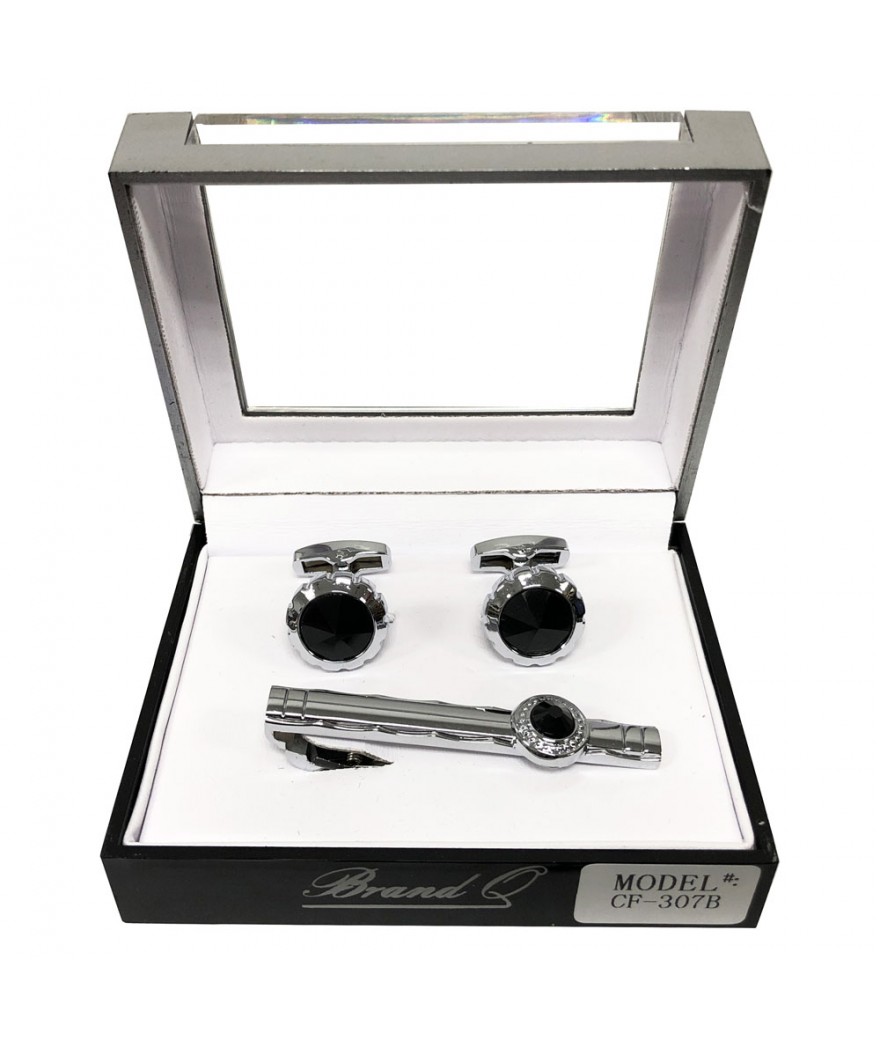 Buy Flattering Gift Box Includes 1 Neck Tie, 1 Brooch, 1 Pair of Cufflinks  and 1 Pair of Collar Stays for Men | Genuine Branded Product from Peluche.in
